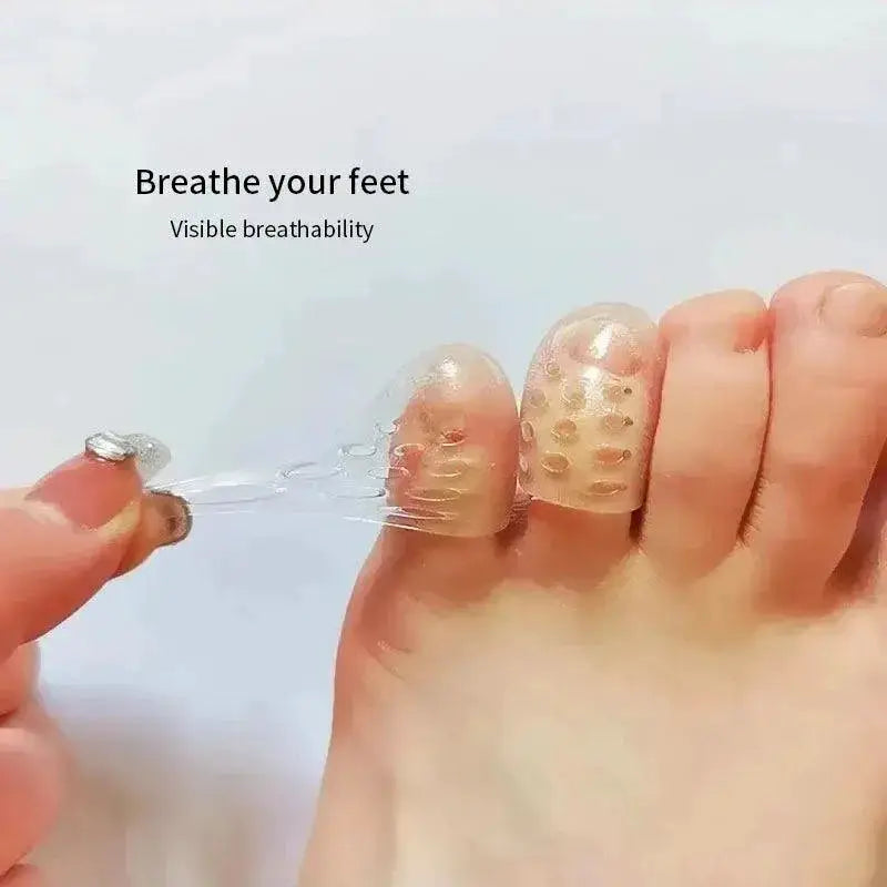 ToeGuard Silicone Toe Caps for Comfort and Protection