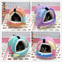 Cozy Hamster Nest for Winter Warmth