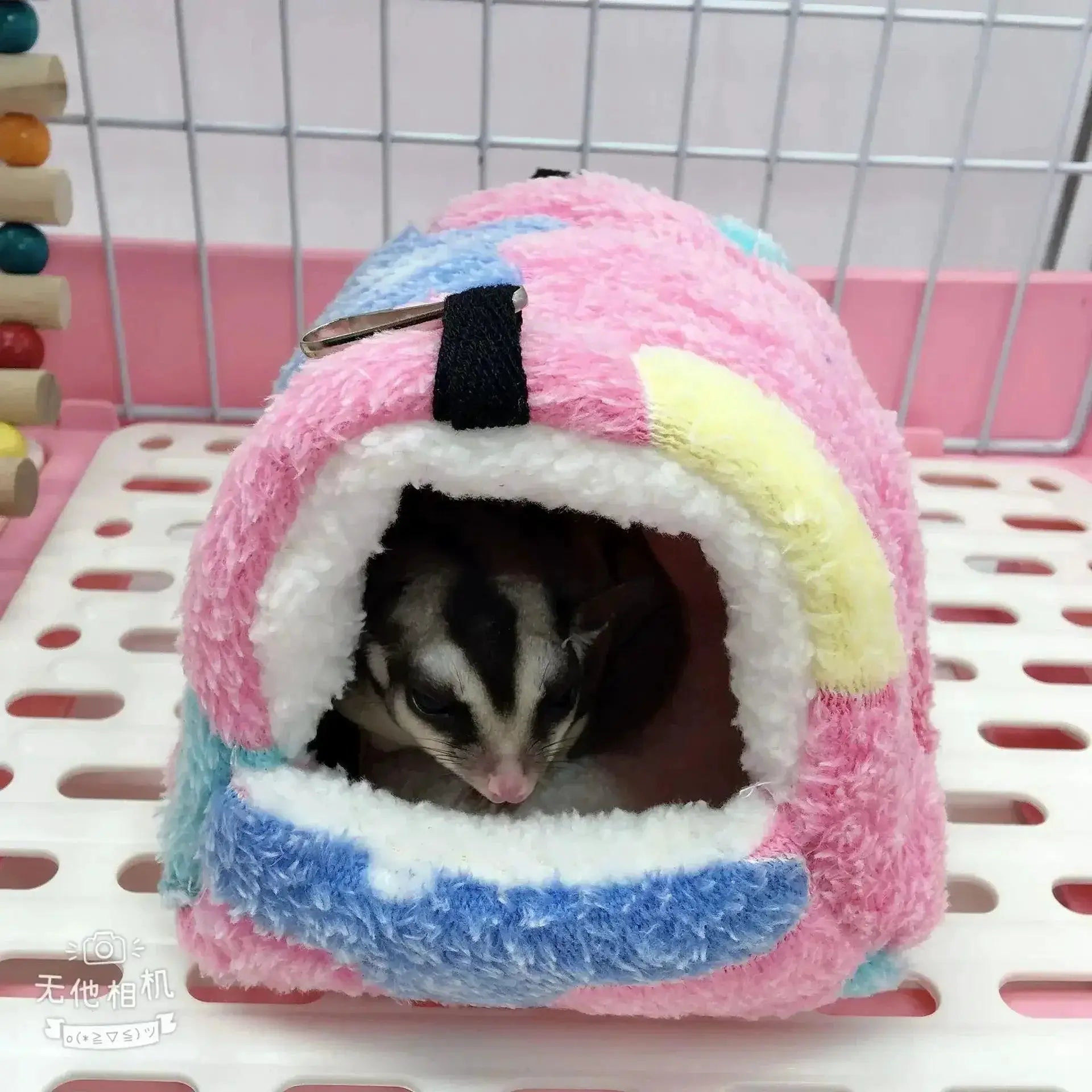 Cozy Winter Flannel Hamster House Nest For Small Pets