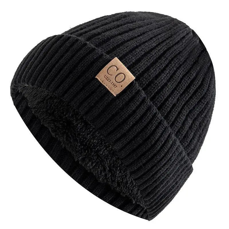 Two Tone Fur Beanie Hats For Men And Women Winter Warmth
