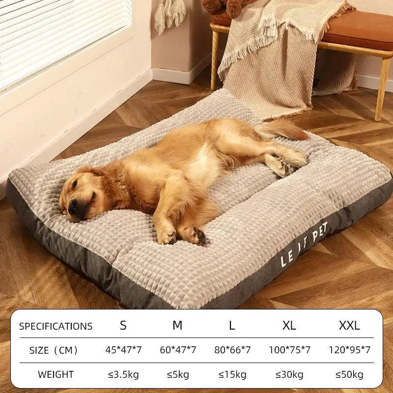 Warm Fleece Pet Bed Cozy Mat for Small Medium Large Dogs