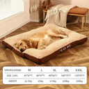 Warm Fleece Dog Bed for Cold Nights