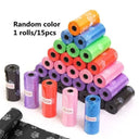 Portable Silicone Pet Waste Bag Dispenser Poop Storage