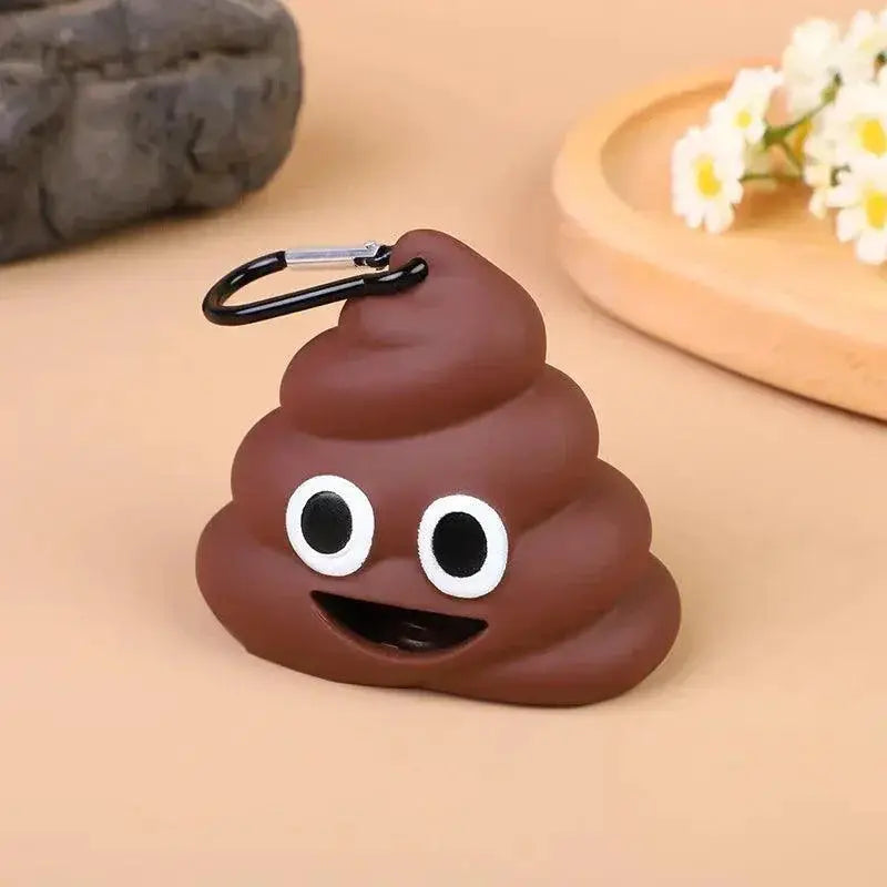Portable Silicone Pet Waste Bag Dispenser Poop Storage