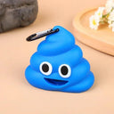 Portable Silicone Pet Waste Bag Dispenser Poop Storage