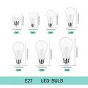 Led Bulbs for Living Spaces, Bright