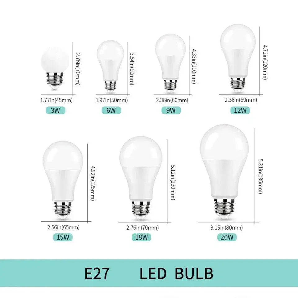 LED Bulb Variety Pack Cold White Lights for Living Spaces