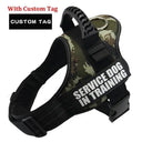 Custom Reflective Nylon Dog Harness Personalized No Pull