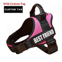Custom Reflective Nylon Dog Harness Personalized No Pull