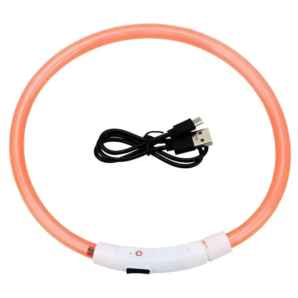 NICEYARD LED Dog Collar Night Safety Flashing Lights