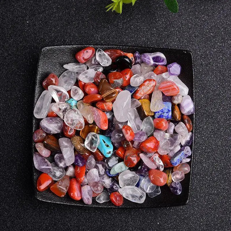 Natural Amethyst Agate Stone Gravel Tranquil Energy Boost
