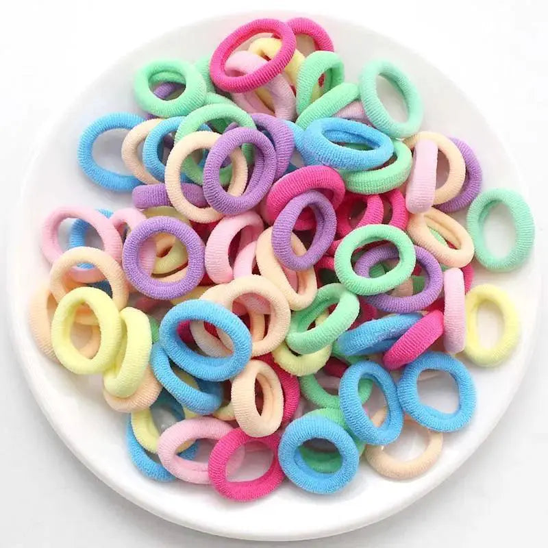 Vibrant Nylon Hair Bands for Stylish Women and Girls Pack