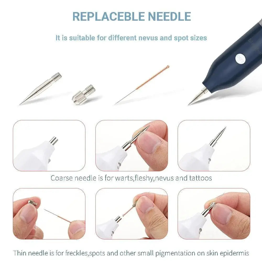 Plasma Pen Precision Needle Set For Moles And Dark Spots