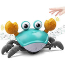 LED Musical Crab Toy Interactive Fun With Sensors For Kids