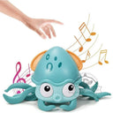 LED Musical Crab Toy Interactive Fun With Sensors For Kids
