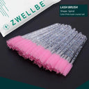 Crystal Beauty Tool Eyelashes Brush Comb Set for Makeup