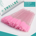 Crystal Beauty Tool Eyelashes Brush Comb Set for Makeup