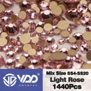 Crystal Gold Flatback Rhinestones For DIY Nail Art Sparkling