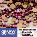 Crystal Gold Flatback Rhinestones For DIY Nail Art Sparkling
