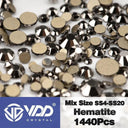 Crystal Gold Flatback Rhinestones For DIY Nail Art Sparkling