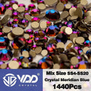 Crystal Gold Flatback Rhinestones For DIY Nail Art Sparkling