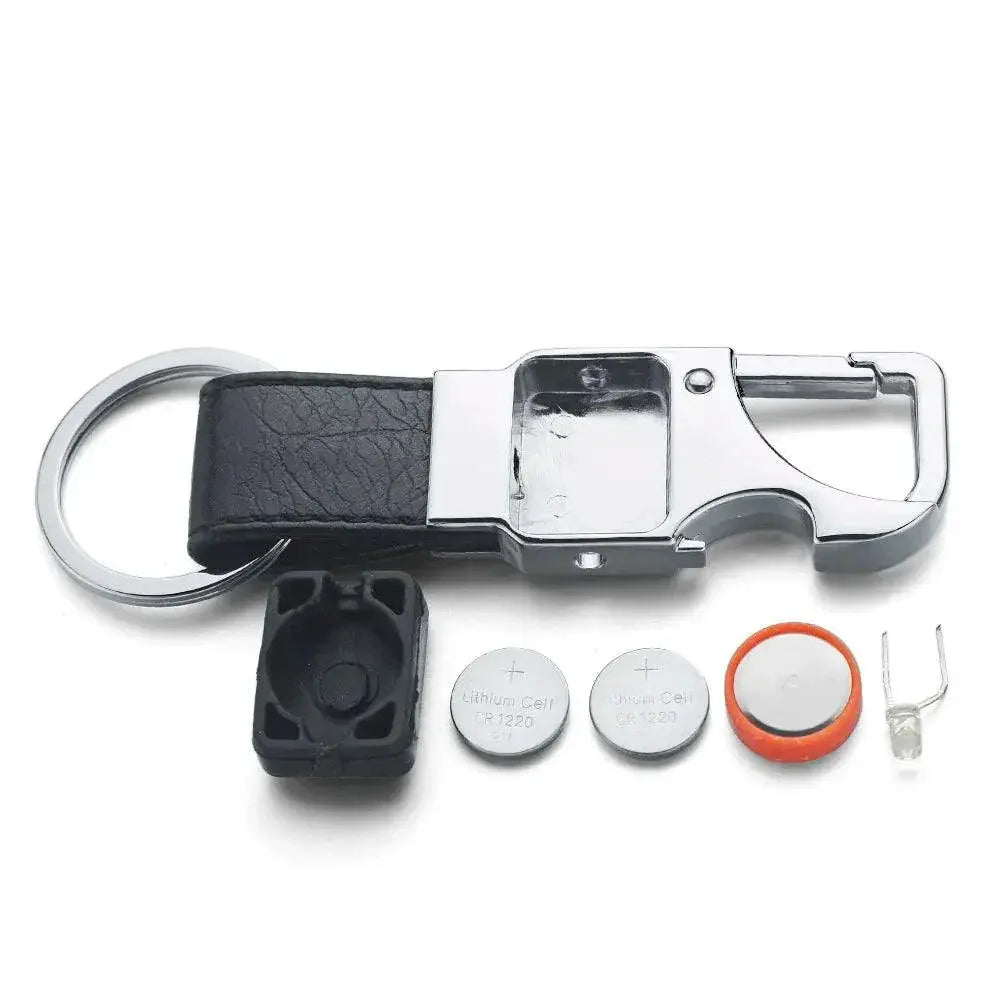 LED Keychain Bottle Opener Personalized Retro Style Holder