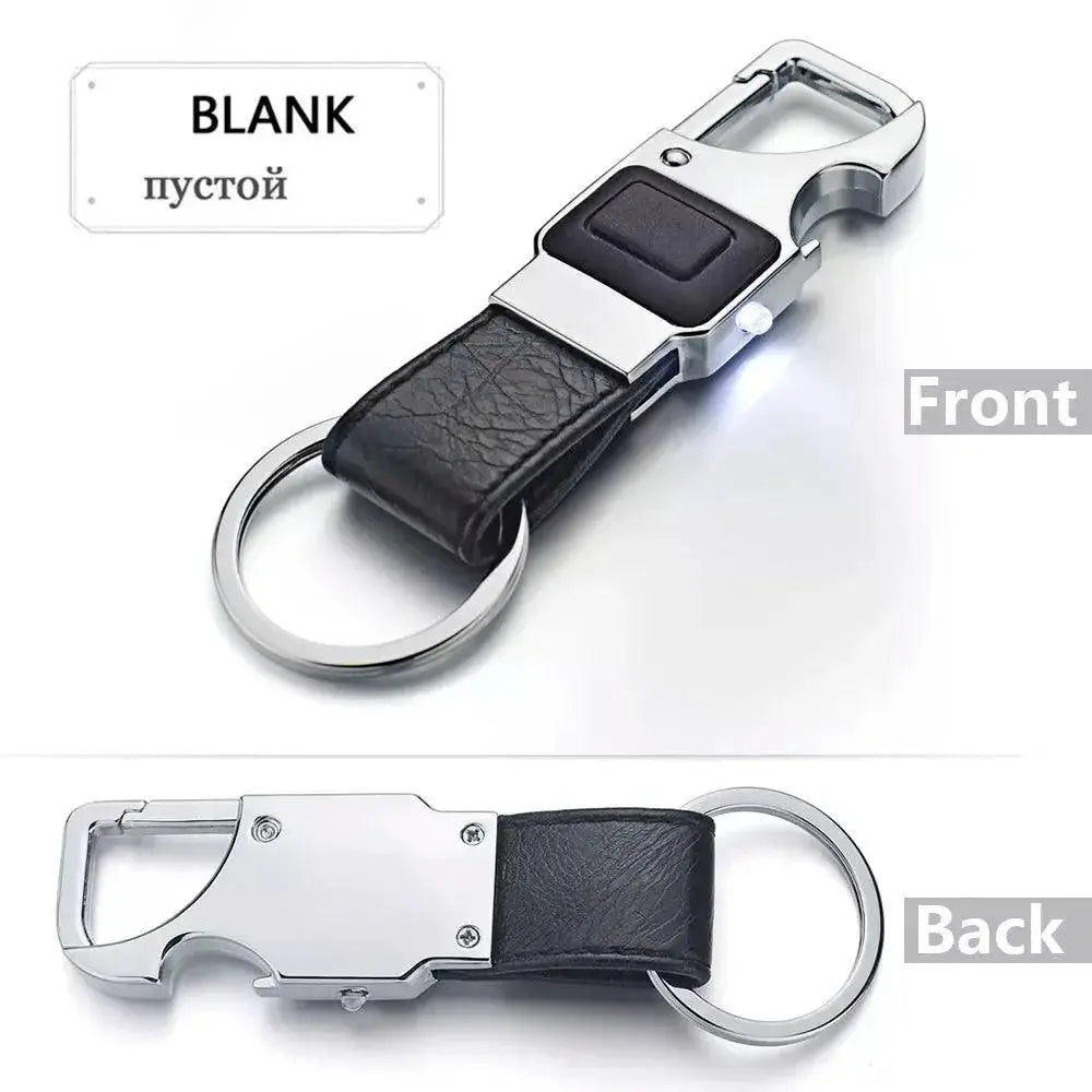 LED Keychain Bottle Opener Personalized Retro Style Holder