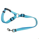 Adjustable Nylon Dog Harness And Car Seat Belt Set For Pets