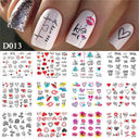 Floral And Geometric Nail Decals For Creative Manicures