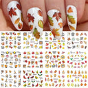 Floral And Geometric Nail Decals For Creative Manicures