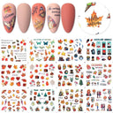 Floral And Geometric Nail Decals For Creative Manicures