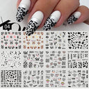 Floral And Geometric Nail Decals For Creative Manicures