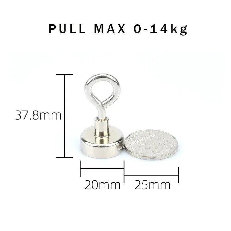 Neodymium Fishing Magnet Set Ultimate Salvage Retrieval Tool