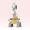 Adorable Dog and Elephant Pandora Bracelet Charms Set