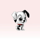 Adorable Dog and Elephant Pandora Bracelet Charms Set