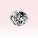 Adorable Dog and Elephant Pandora Bracelet Charms Set