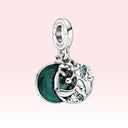 Adorable Dog and Elephant Pandora Bracelet Charms Set