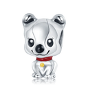 Adorable Dog and Elephant Pandora Bracelet Charms Set