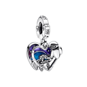 Adorable Dog and Elephant Pandora Bracelet Charms Set