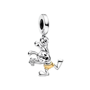 Adorable Dog and Elephant Pandora Bracelet Charms Set