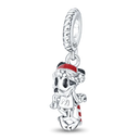 Adorable Dog and Elephant Pandora Bracelet Charms Set