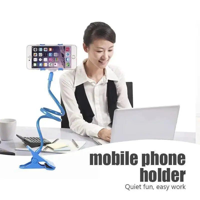 Gooseneck Phone Holder Clip For Bed And Desk Use Flexible