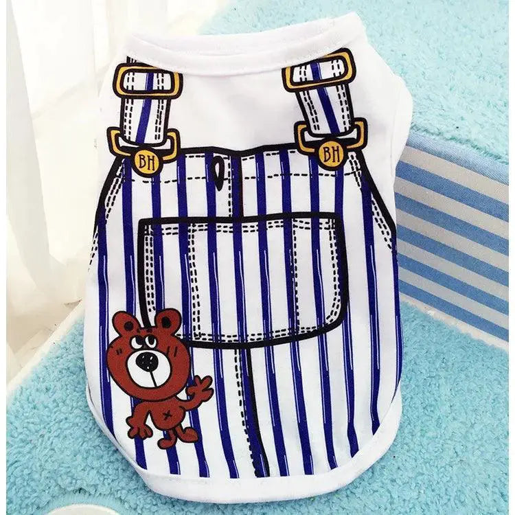 Puppy Dogs Cartoon Summer Shirt Cute Comfy Pet Apparel