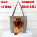 Safe Travel Lion Pet Carrier for Pets