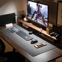 Large Wool Felt Desk Mat Anti Slip Mouse Pad For Gamers