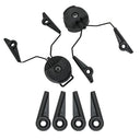Hearing Protection Tactical Headset ARC Rail Adapters Set