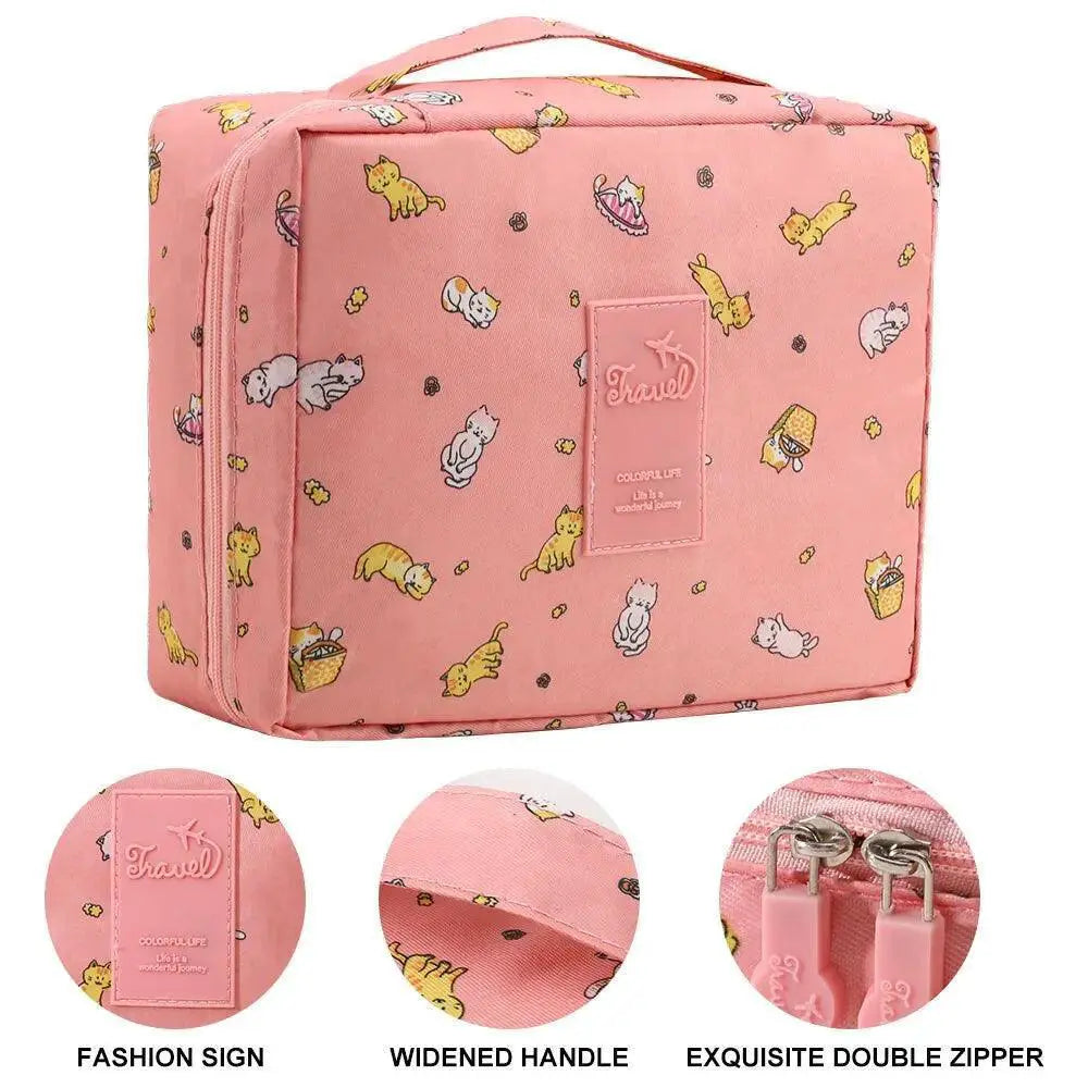 Crochet Organizer Kit Portable DIY Knitting Beginner Set