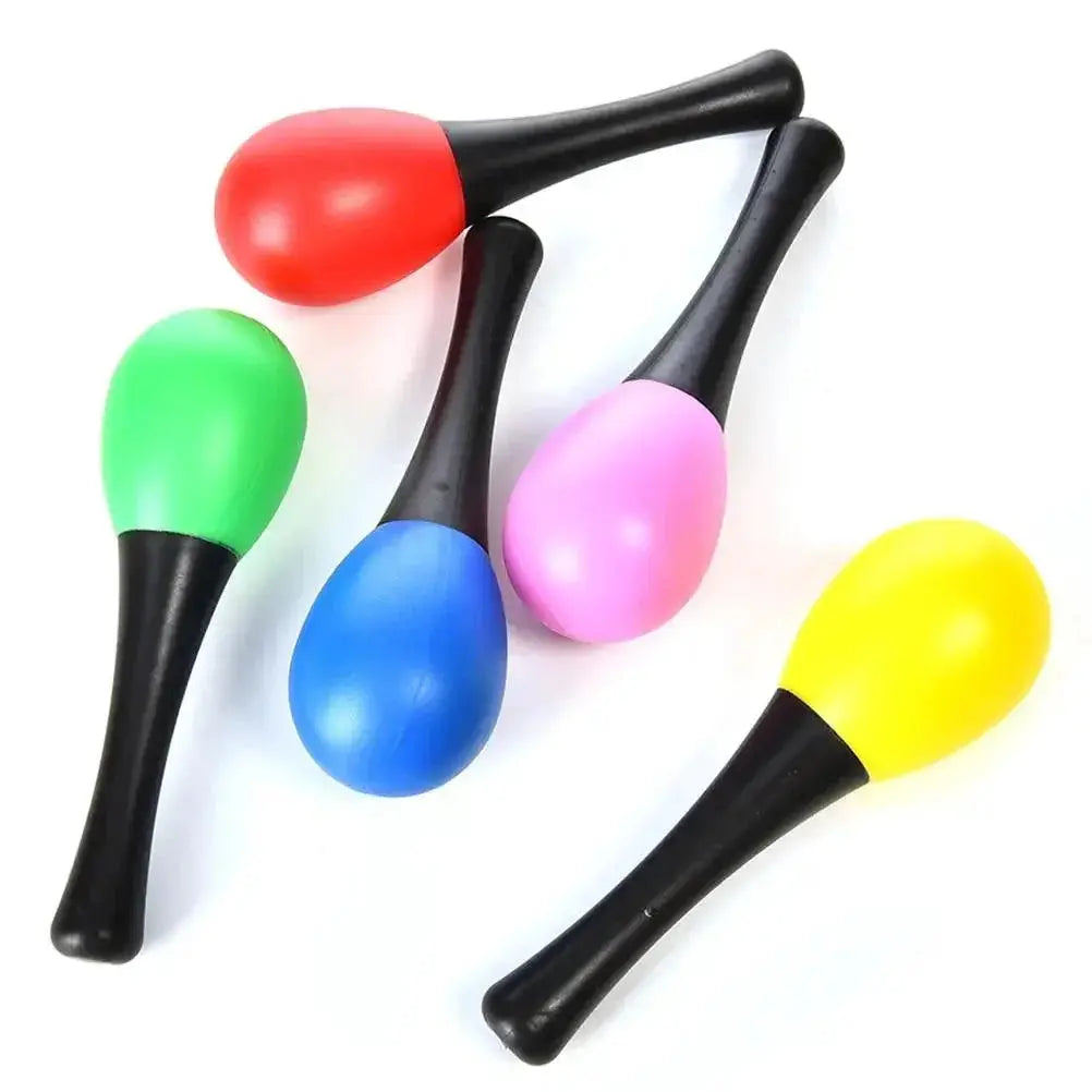 Kids Musical Sand Hammer Maraca Rattle Shaker Toy Fun