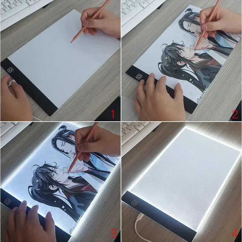 Led Drawing Pad For Kids Creative Educational Art Growth Toy