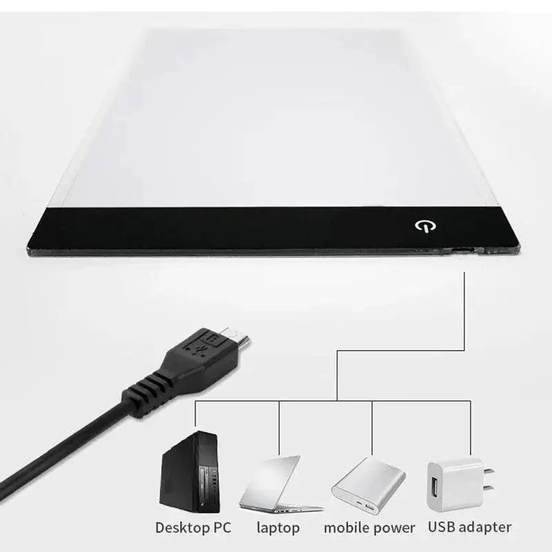 Led Drawing Pad For Kids Creative Educational Art Growth Toy